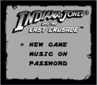 une photo d'Ã©cran de Indiana Jones and the Last Crusade sur Nintendo Game Boy